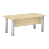 Стол руководителя (опоры - нерж.сталь) Yalta M-LT.D-18.1 акация лорка